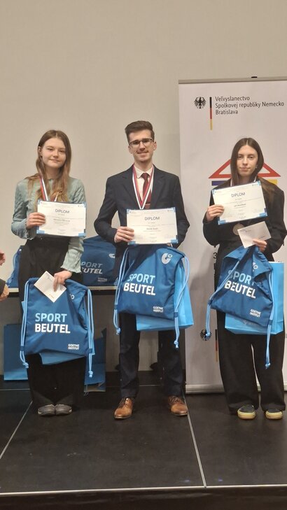 Celoslovenské kolo olympiády v nemeckom jazyku v kategórii 2. B