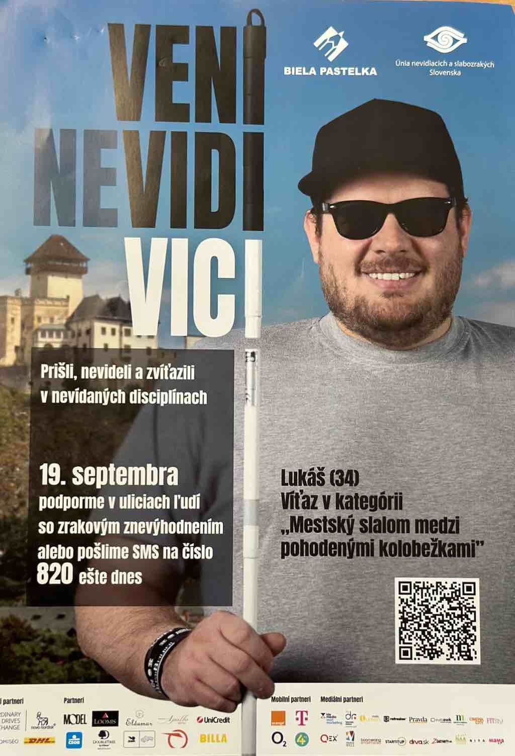 plagát biela pastelka